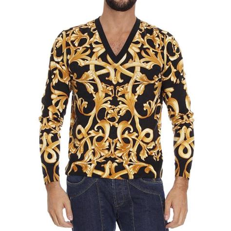 versace uomo maglietta|Maglioni Versace .